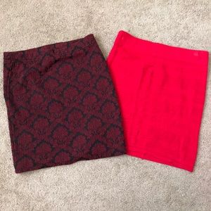 Two skirts